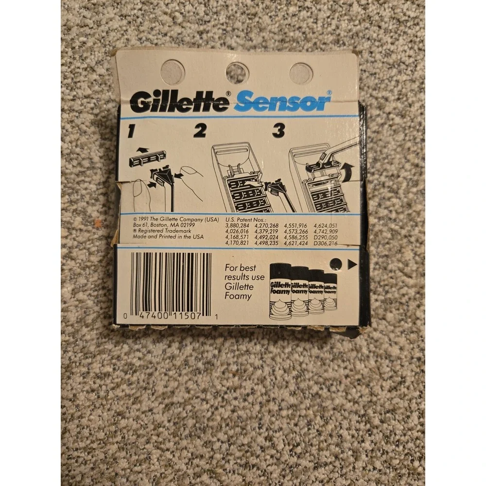 gillette vintage 1991
